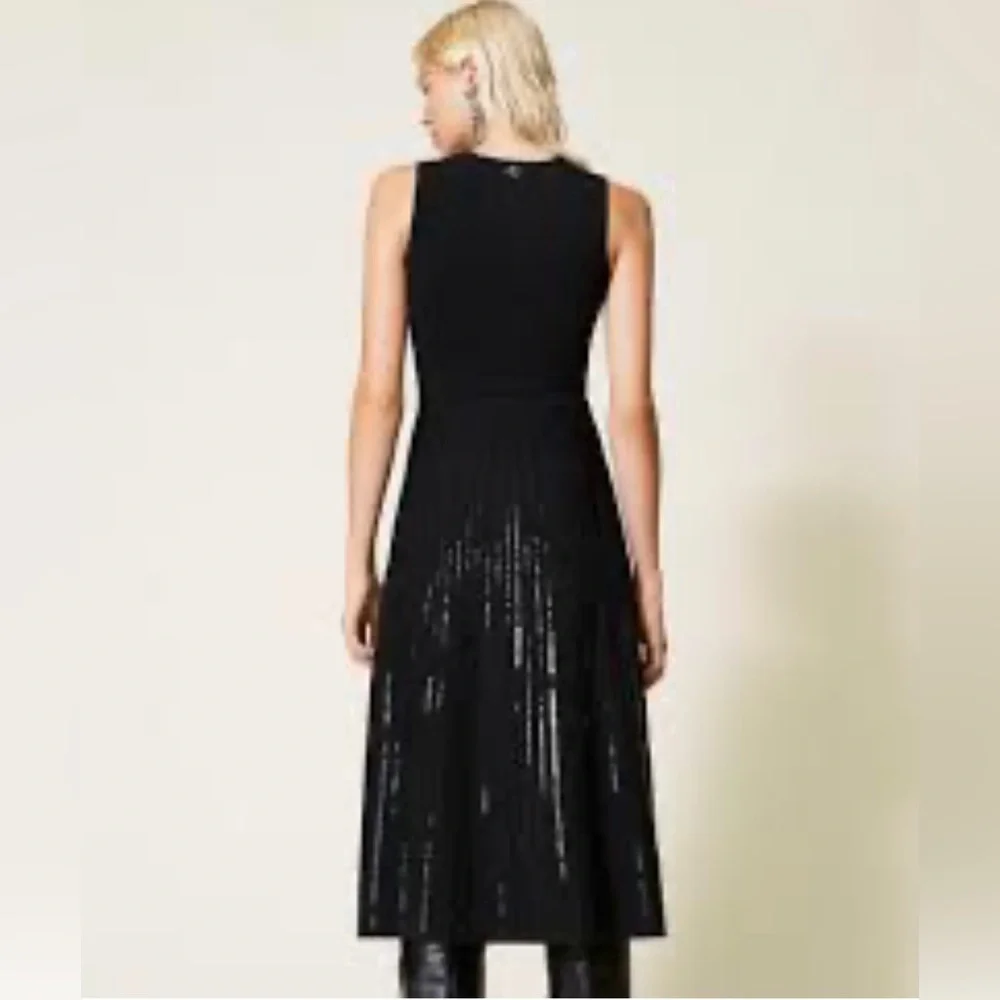 Twin set vestido Milano Midi sparkly dress. Rarely worn. Size 6 - Picture 2 of 9